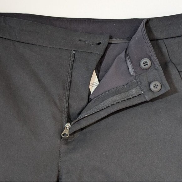 Lululemon City Trek Trouser Womens Size 8 Black Slim Fit Dress Pants Stretch - Picture 7 of 10